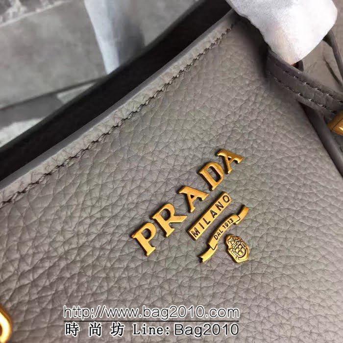 普拉達PRADA原單 2018最新爆款 1BA056 荔枝紋牛皮手提肩背包媲美專櫃 PHY1135